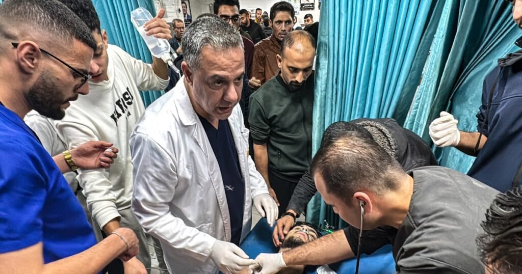 Concerns grow after Israeli forces detain the director of besieged Gaza hospital Concerns grow after Israeli forces detain the director of besieged Gaza hospital