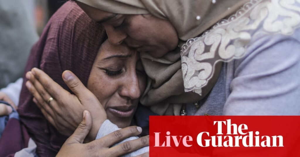 Israeli forces accused of taking Gaza hospital staff to detention centre for interrogation – Middle East crisis live | Middle East and north Africa Israeli forces accused of taking Gaza hospital staff to detention centre for interrogation – Middle East crisis live | Middle East and north Africa