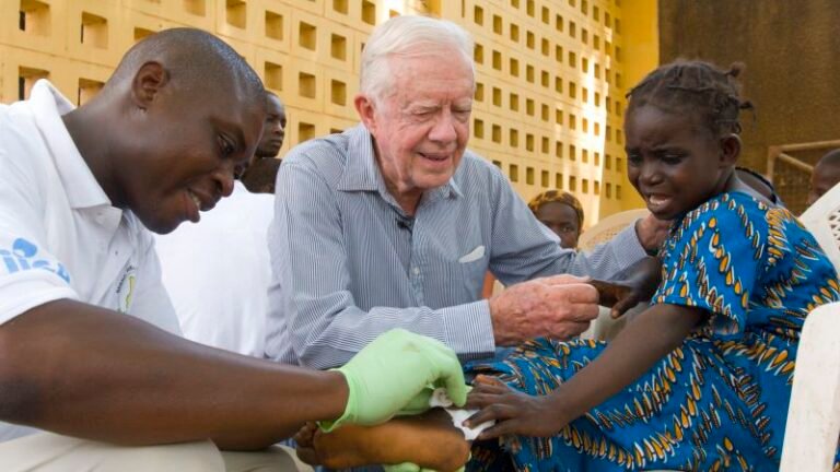 humanitarian work president carter center